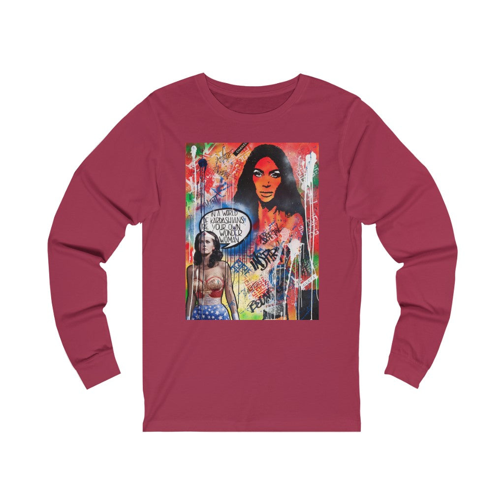 "Dare To Be Different" Unisex Jersey Long Sleeve Tee