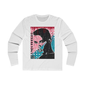 "Unbothered-Grace Jones" Men's Long Sleeve Crew Tee