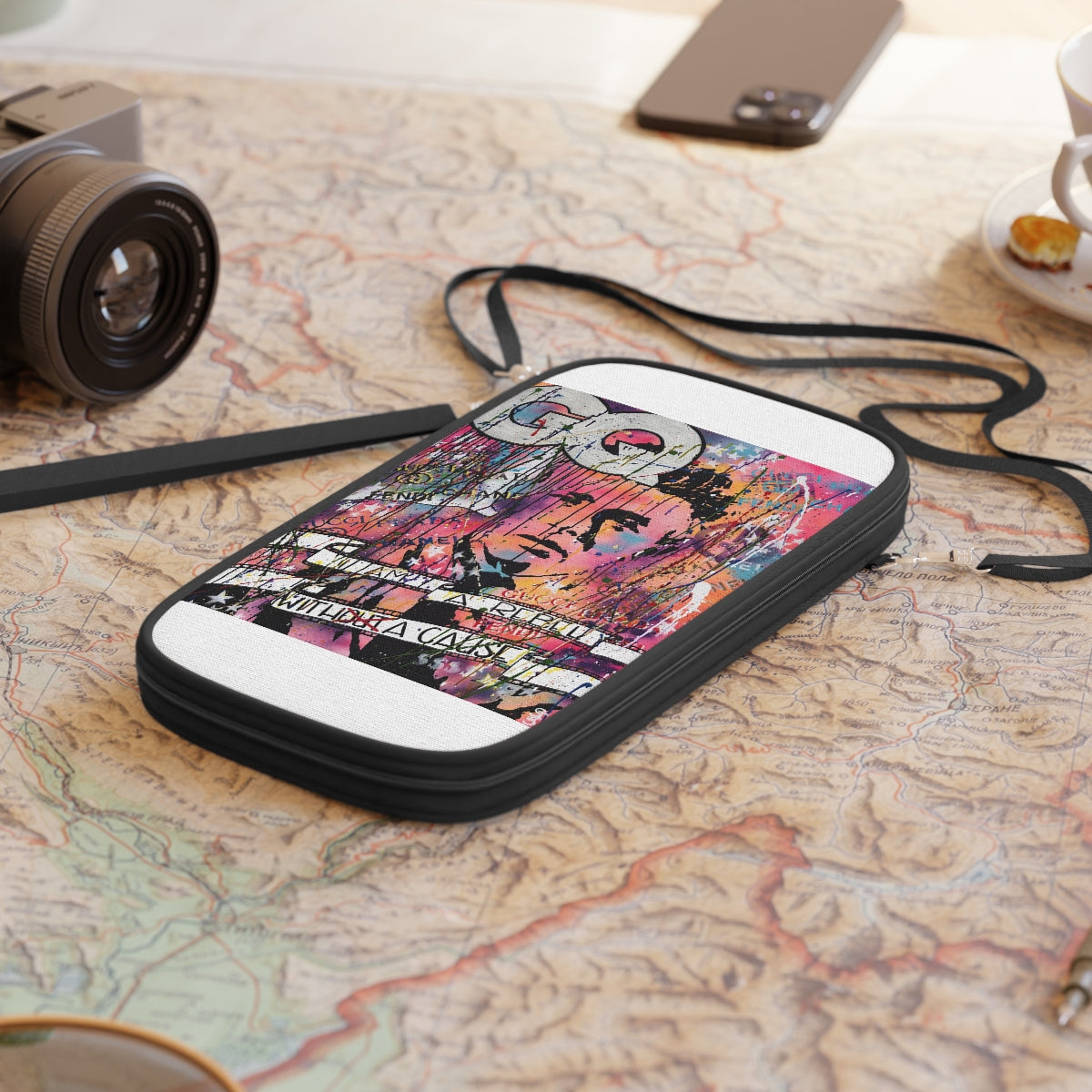 "Rebel With A Cause" Passport Wallet