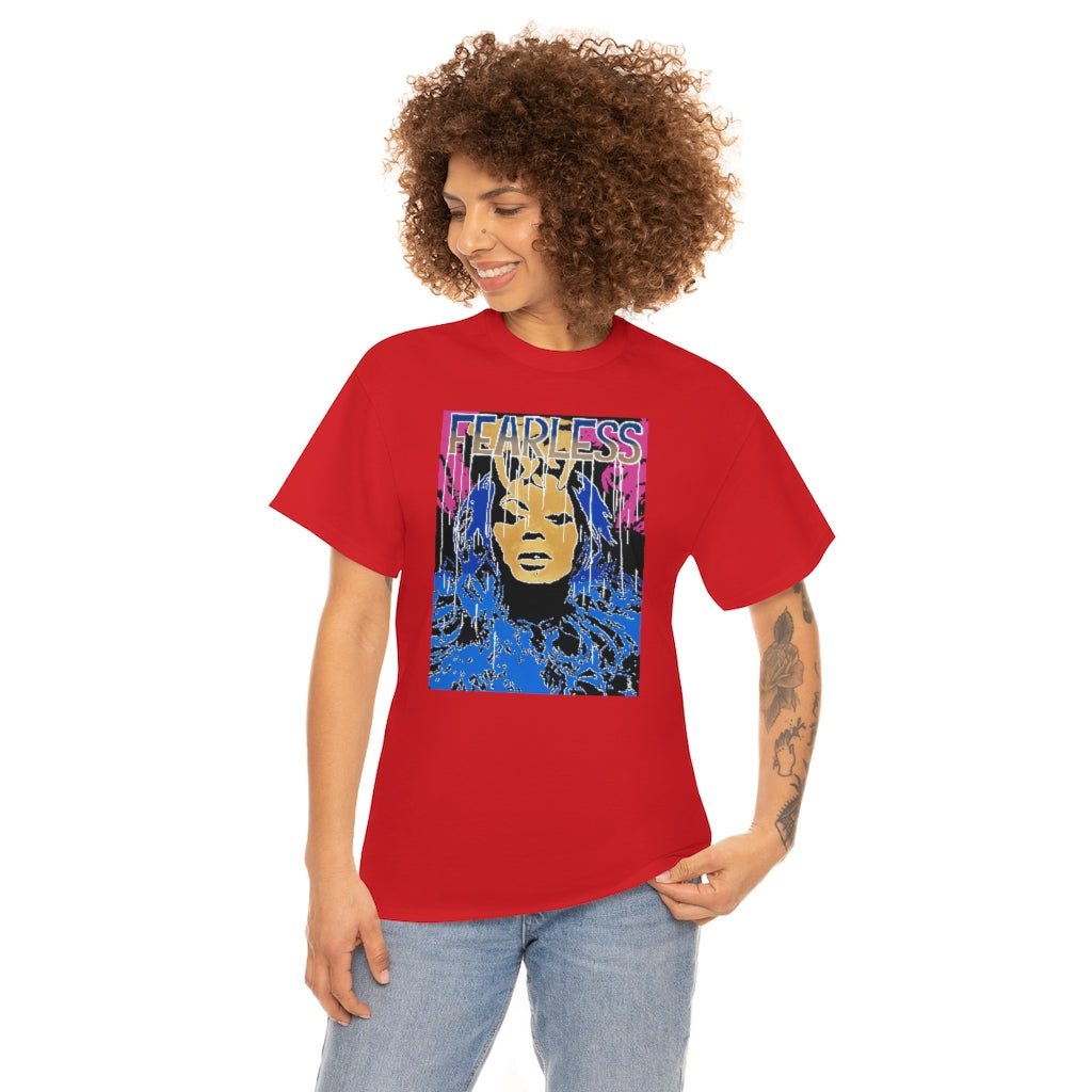"Fearless" Unisex Heavy Cotton Tee
