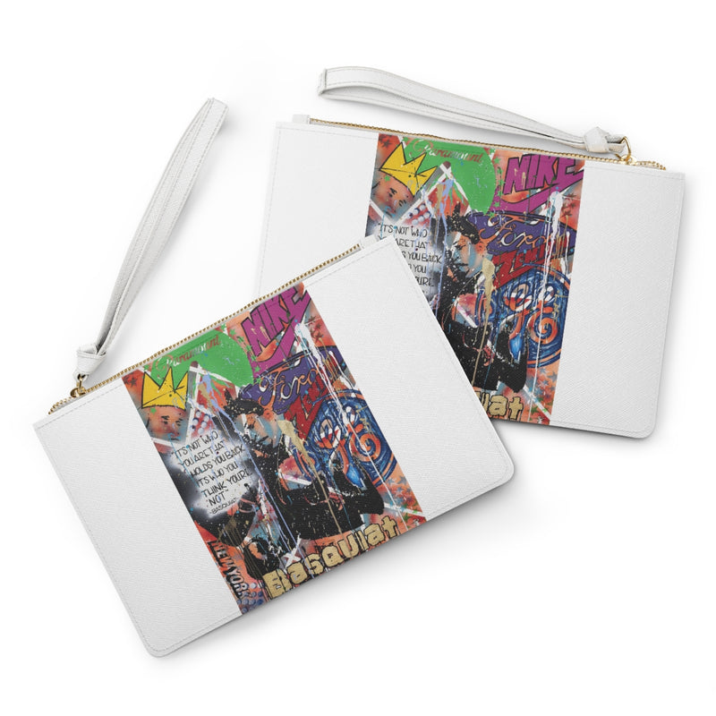 "Basquiat/Warhol Tribute" Clutch Purse