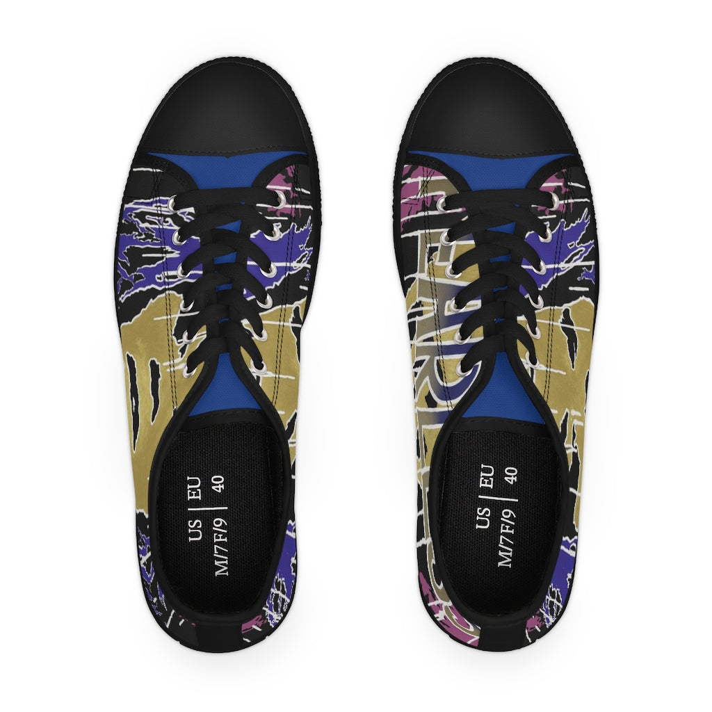 "Fearless" Women's Low Top Sneakers