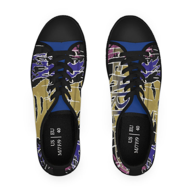 "Fearless" Women's Low Top Sneakers