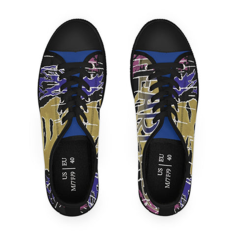 "Fearless" Women's Low Top Sneakers