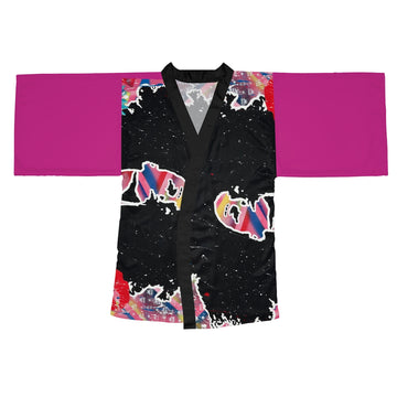 "Embodied" Long Sleeve Kimono Robe
