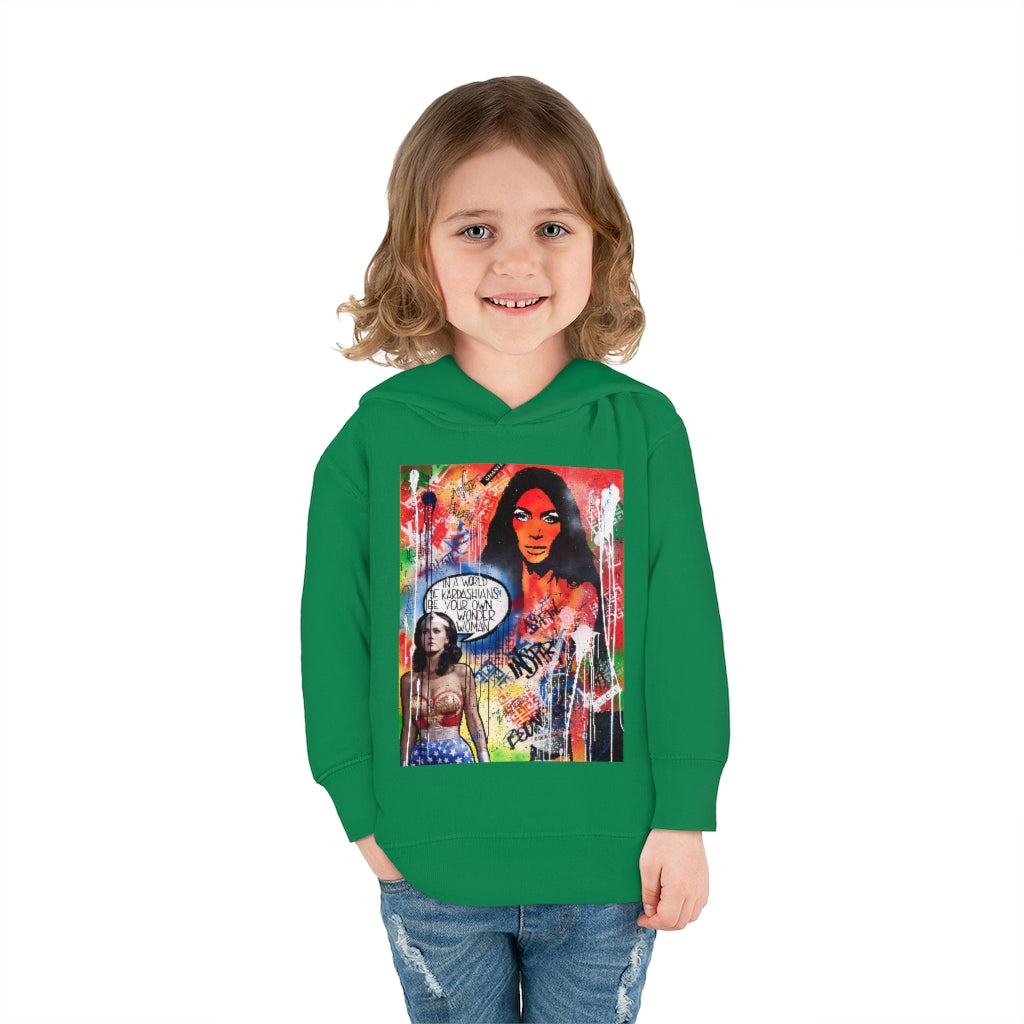 "Dare To Be Different" Toddler Pullover Fleece Hoodie