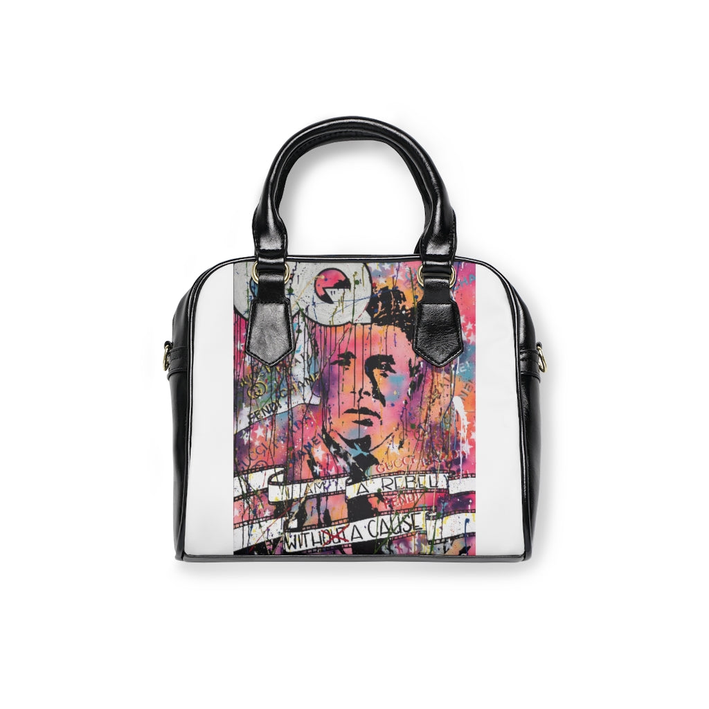 "Rebel With A Cause" Shoulder Handbag