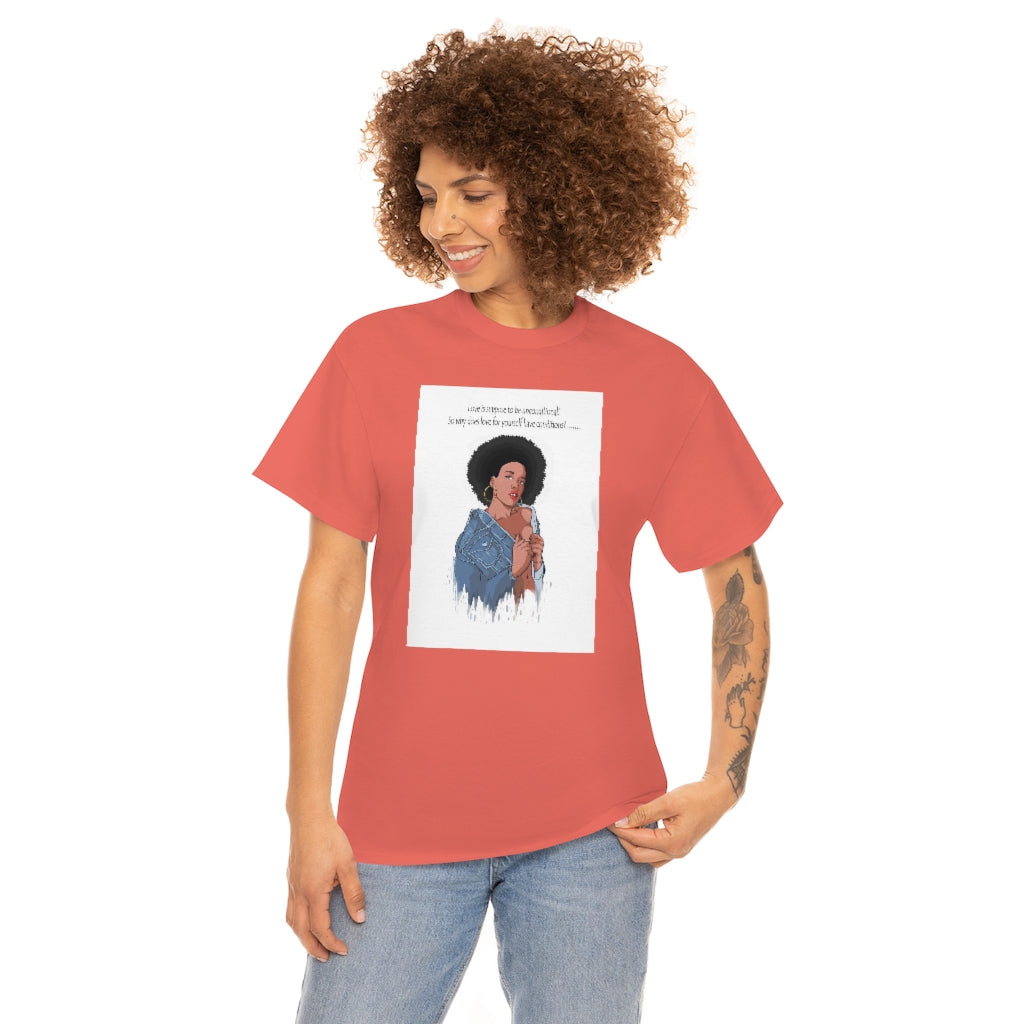 "Love Is Suppose To Be..."Unisex Heavy Cotton Tee