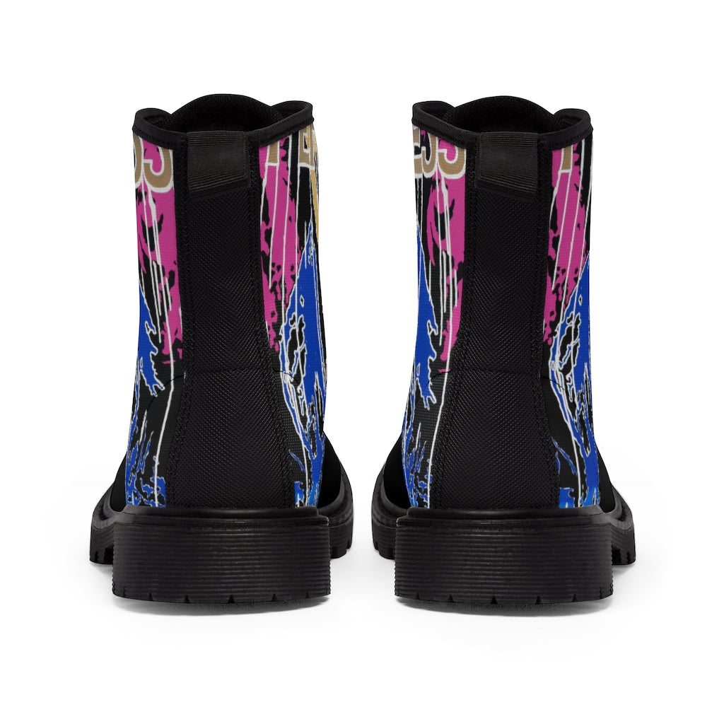 "Fearless" Men's Canvas Boots