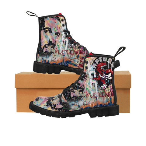 "Remember The North" Women's Canvas Boots