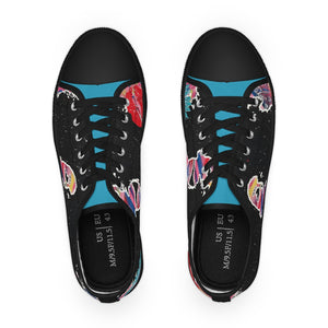 "Embodied Inspired By Diana Ross" Men's Low Top Sneakers