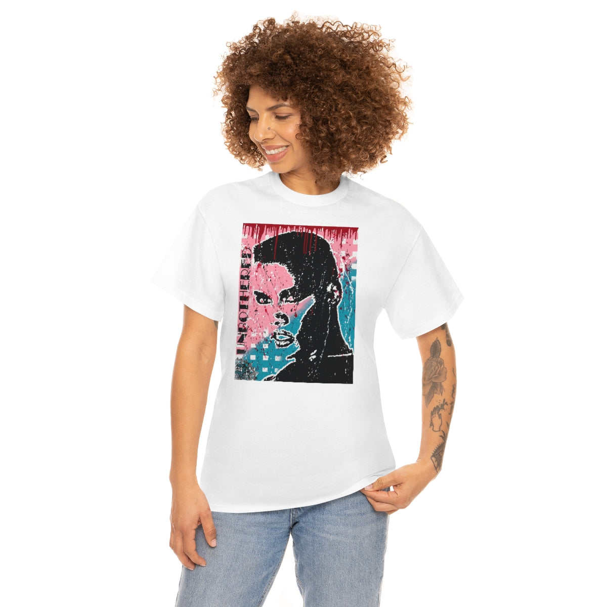 "Unbothered" Unisex Heavy Cotton Tee