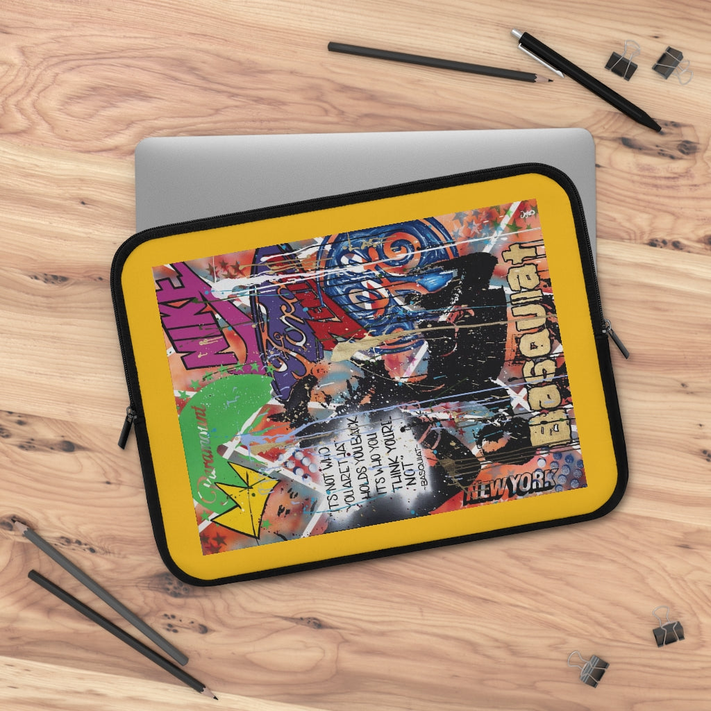 "Basquiat/Warhol Tribute" Laptop Sleeve