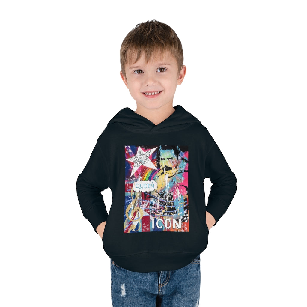 "Find Your Inner Queen" Toddler Pullover Fleece Hoodie