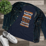 "My Blackness Is Magical....."Women's Premium Tee