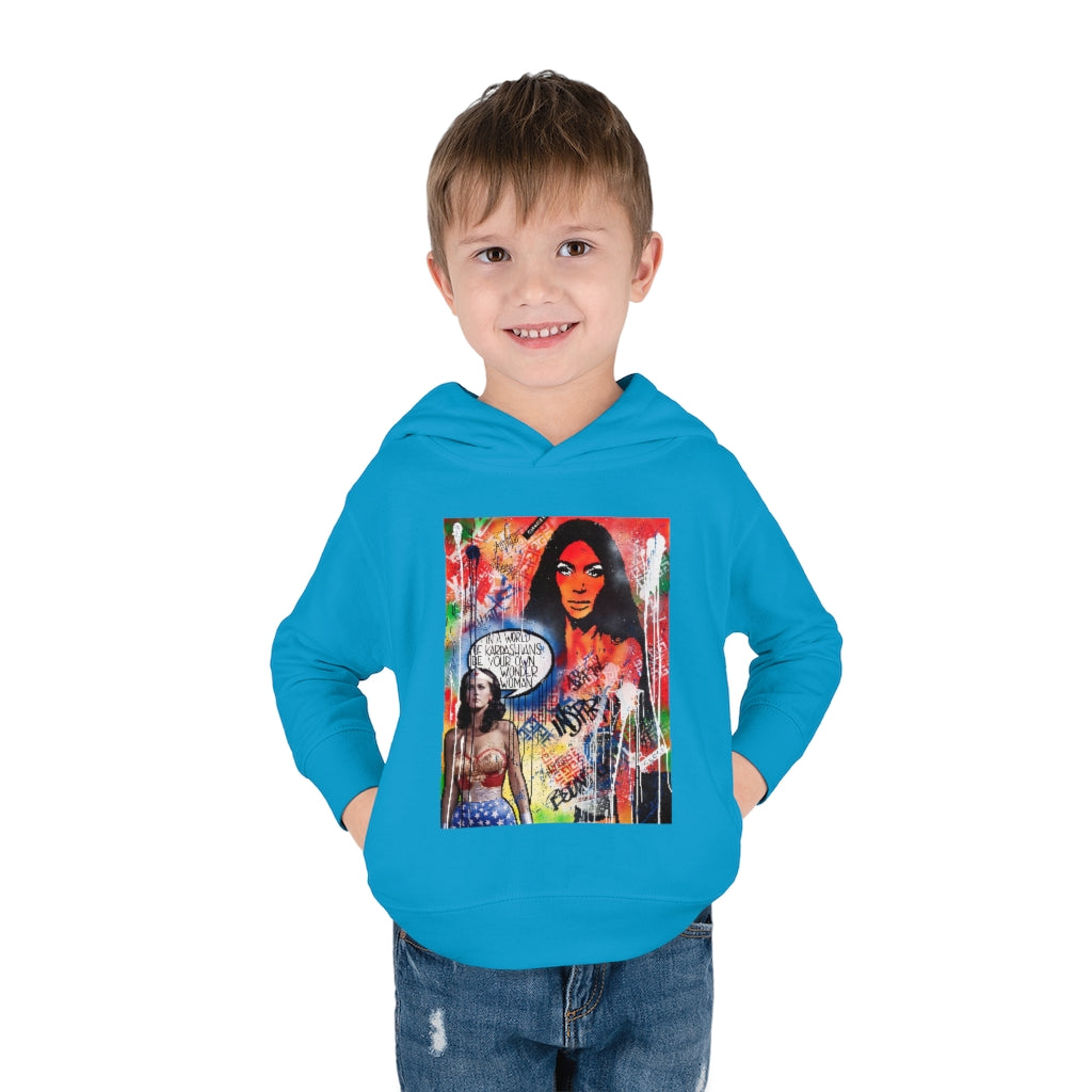"Dare To Be Different" Toddler Pullover Fleece Hoodie