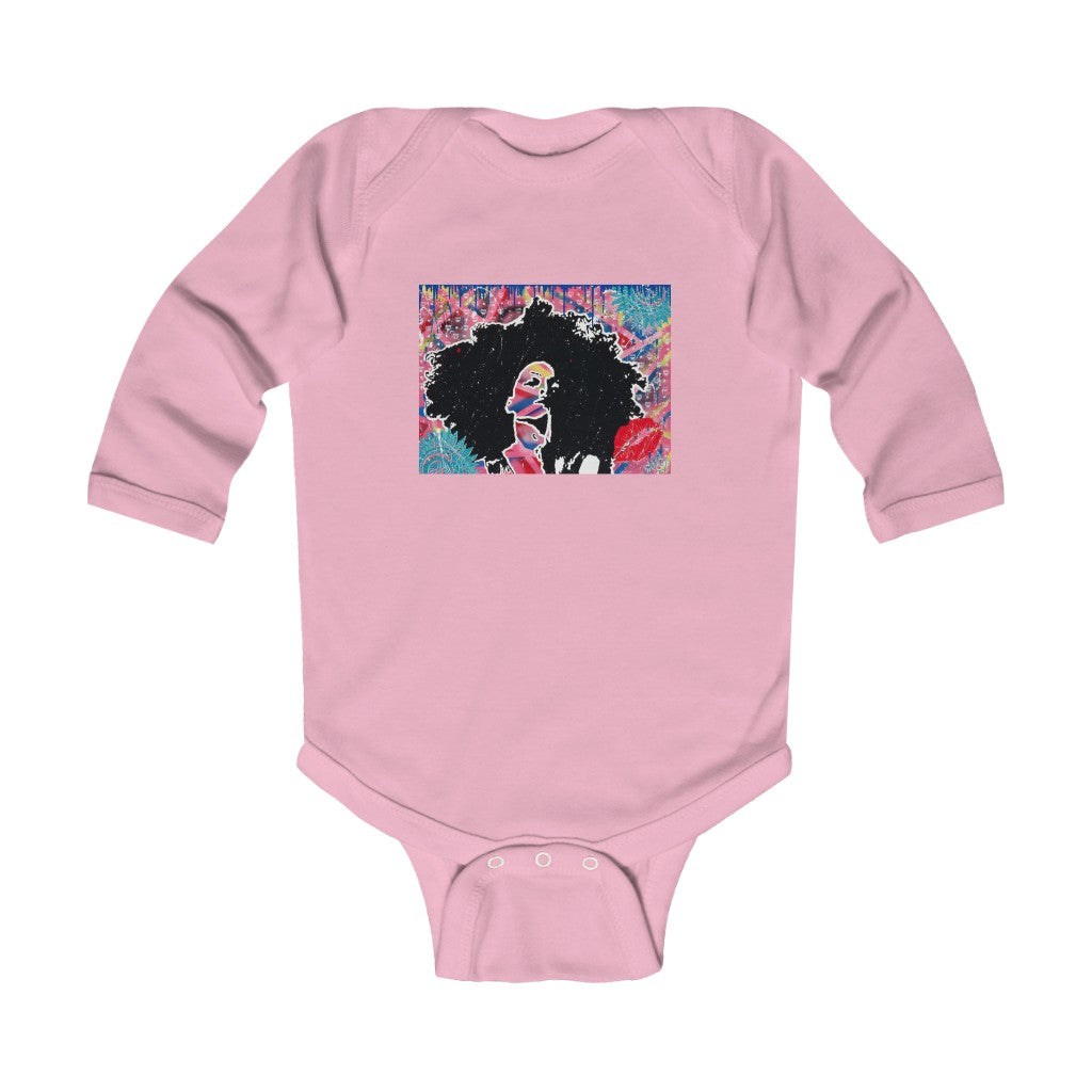 "Embodied" Infant Long Sleeve Bodysuit