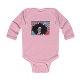 "Embodied-Diana Ross" Infant Long Sleeve Bodysuit