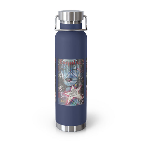 "Be The Boss-Inspired By Rihanna" Copper Vacuum Insulated Bottle, 22oz