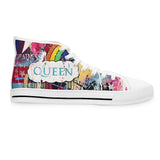 " Find Your Inner Queen" Women's High Top Sneakers