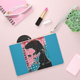 "Unbothered-Grace Jones" Clutch Bag