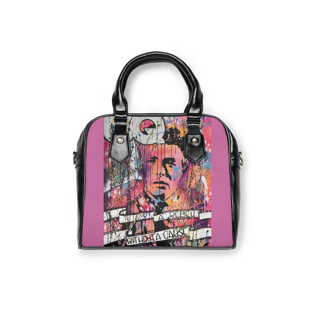 "Rebel With A Cause 2" Shoulder Handbag