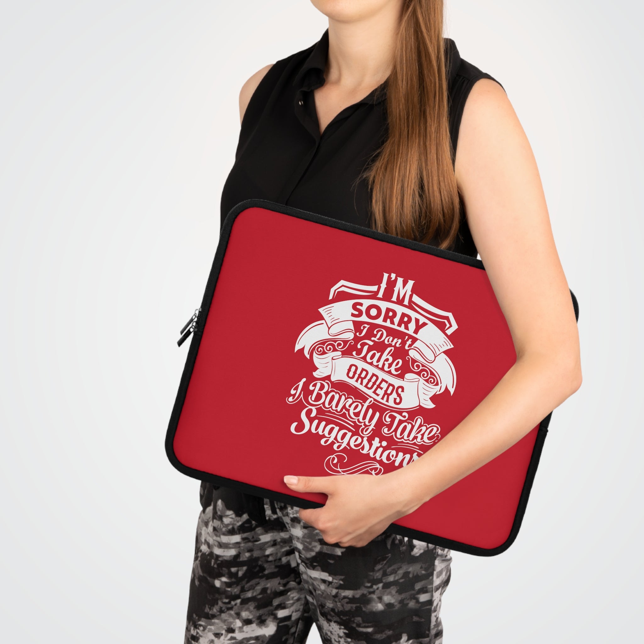"I'm Sorry ....."  Laptop Sleeve
