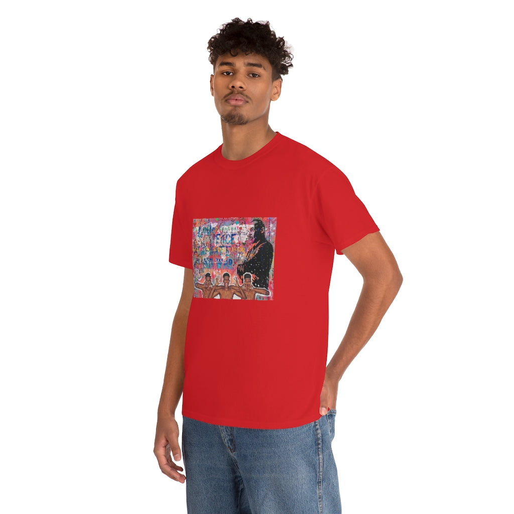 "No Hate Just Love" Unisex Heavy Cotton Tee