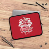 "I'm Sorry ....."  Laptop Sleeve