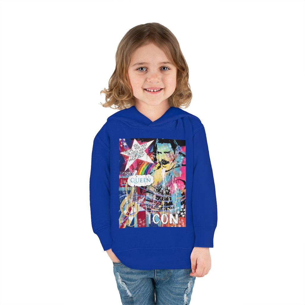 "Find Your Inner Queen" Toddler Pullover Fleece Hoodie
