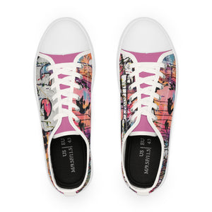 "Rebel With A Cause" Men's Low Top Sneakers