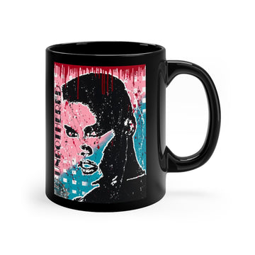 "Unbothered-Grace Jones" 11oz Black Mug