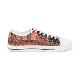 "No Hate Just Love" Men's Low Top Sneakers