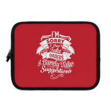 Load image into Gallery viewer, "I'm Sorry ....."  Laptop Sleeve