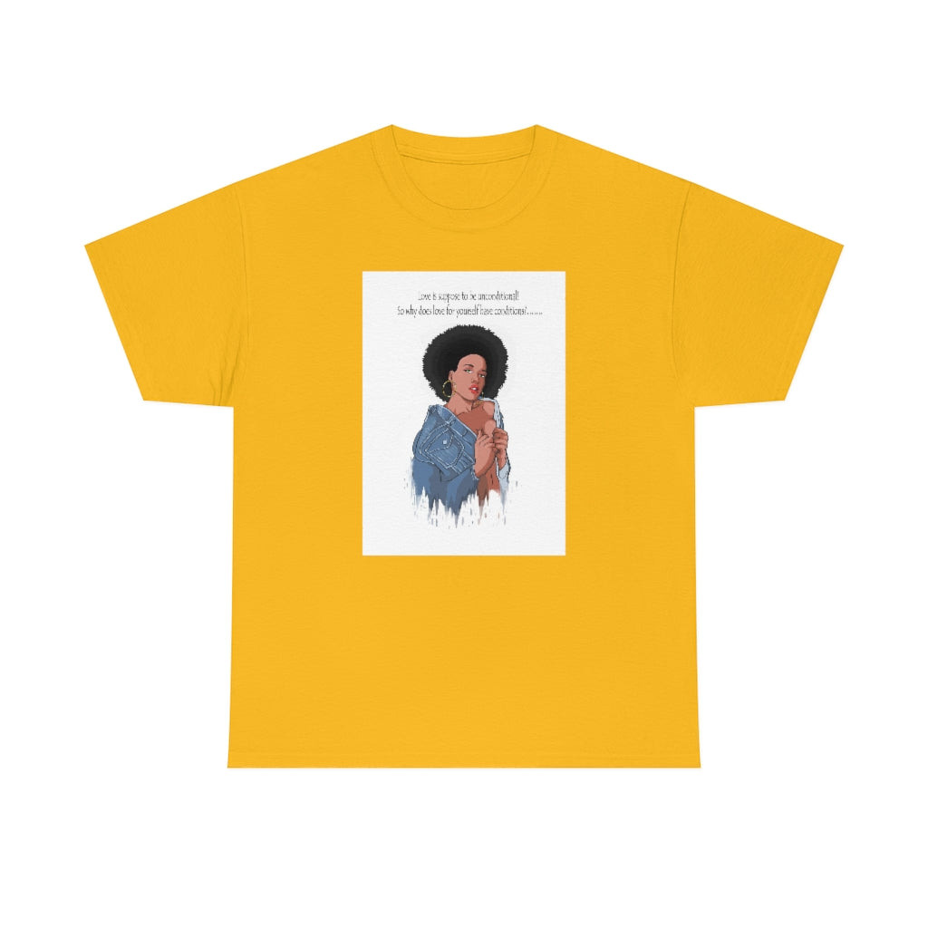 "Love Is Suppose To Be..."Unisex Heavy Cotton Tee