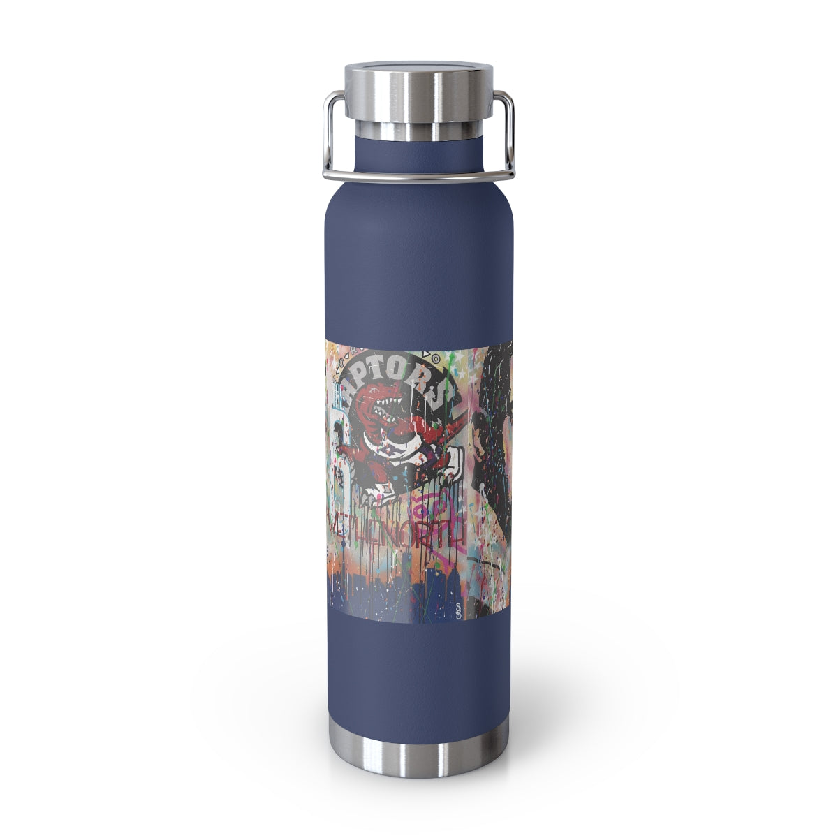 "Remember The North-Inspired By Drake" Copper Vacuum Insulated Bottle, 22oz