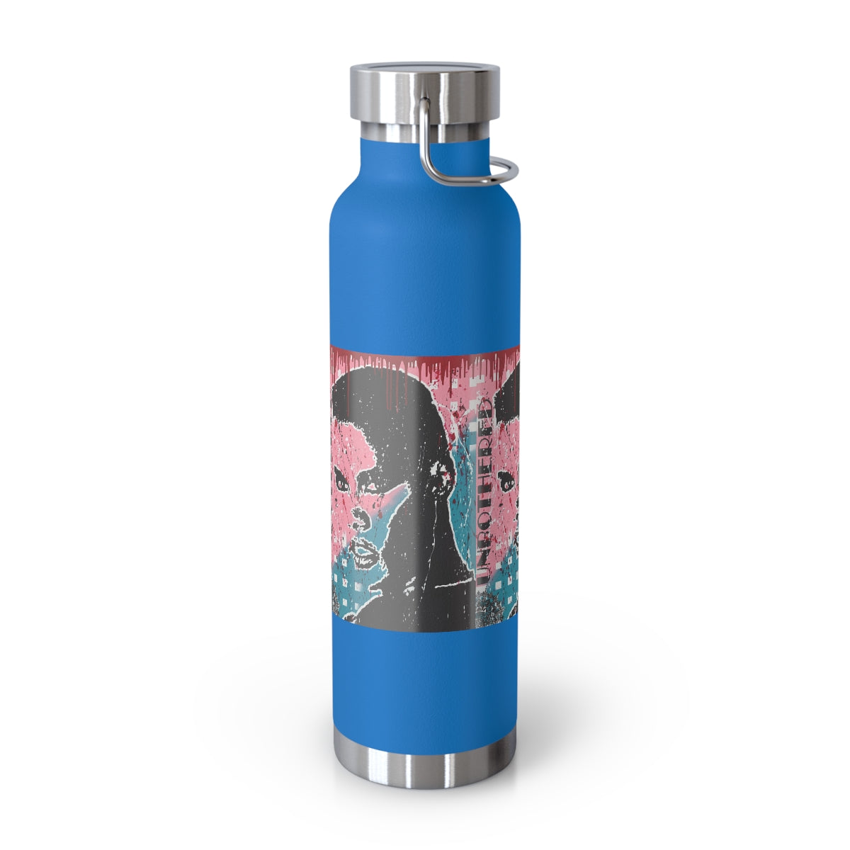 "Unbothered-Inspired By Grace Jones" Copper Vacuum Insulated Bottle, 22oz