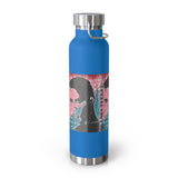 "Unbothered-Inspired By Grace Jones" Copper Vacuum Insulated Bottle, 22oz