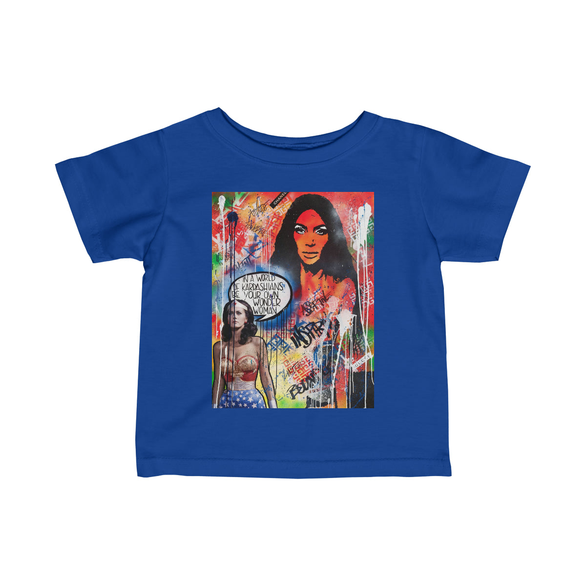"Dare To Be Different" Infant Fine Jersey Tee