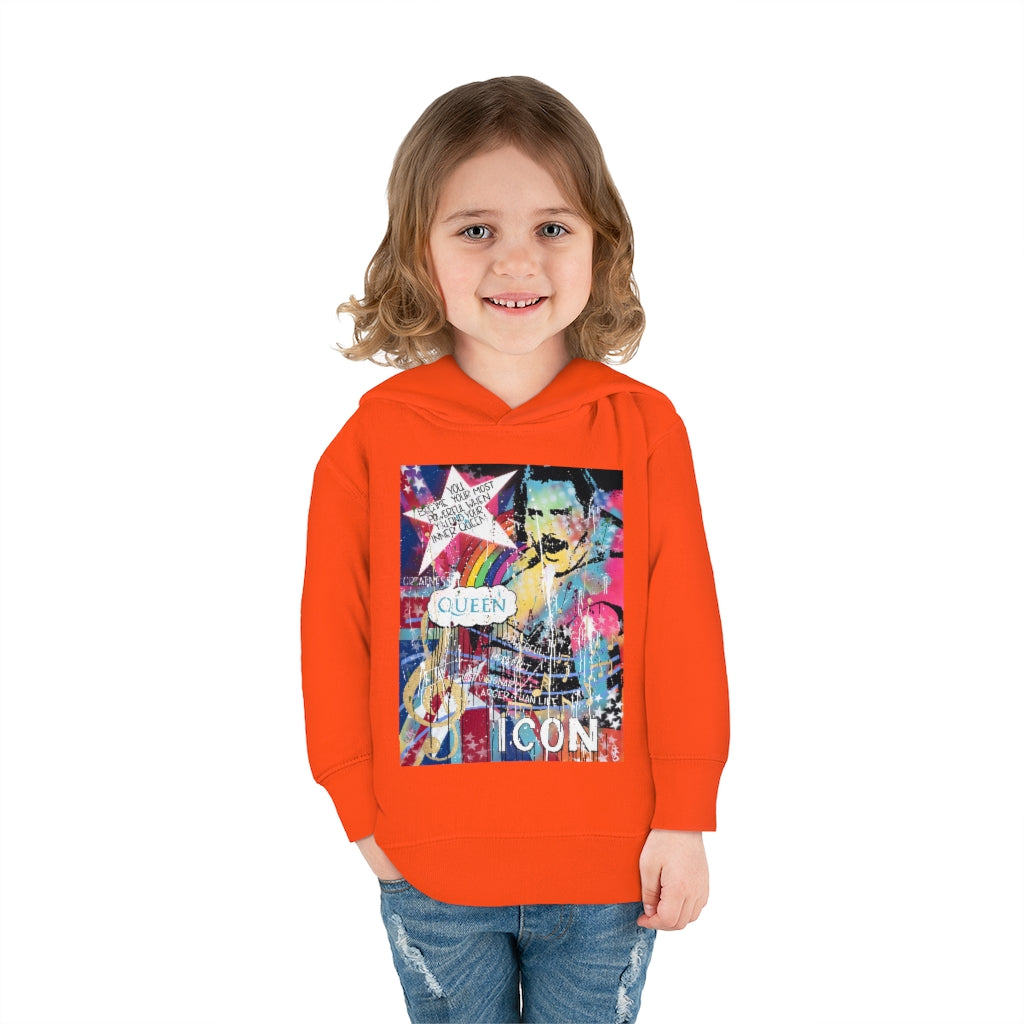 "Find Your Inner Queen" Toddler Pullover Fleece Hoodie