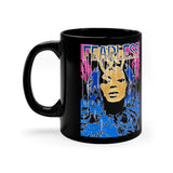 "Fearless-Beyonce" 11oz Black Mug