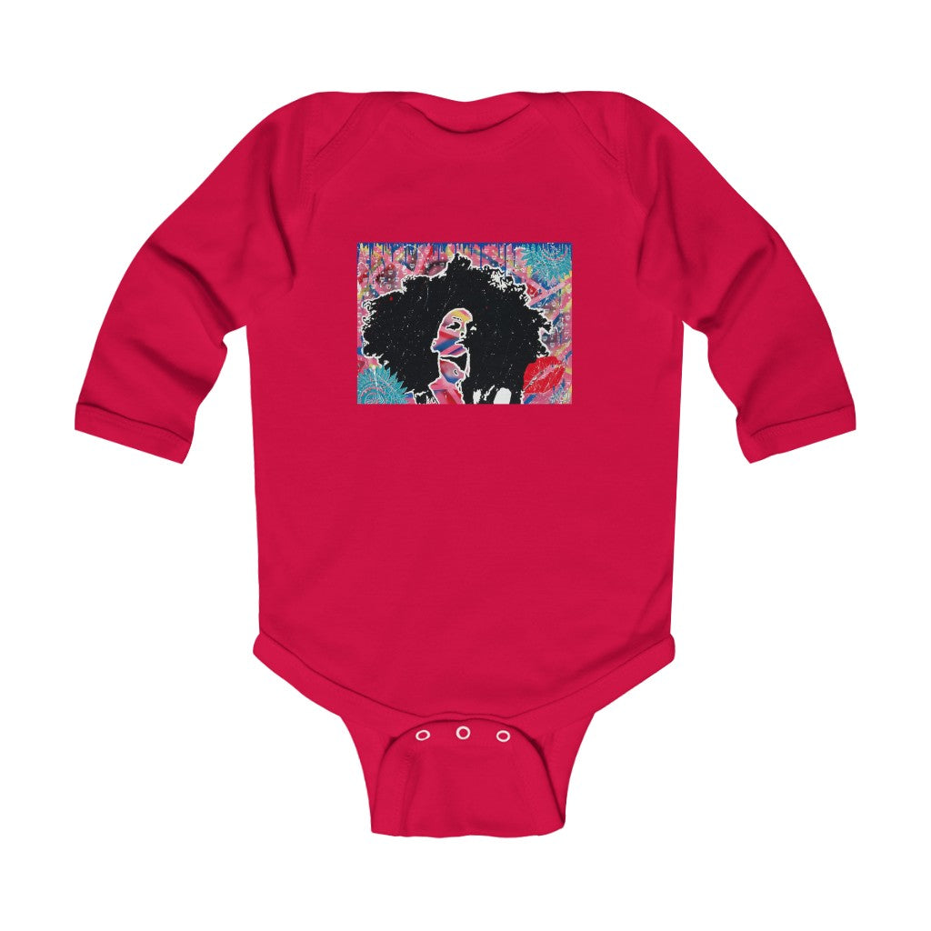 "Embodied" Infant Long Sleeve Bodysuit
