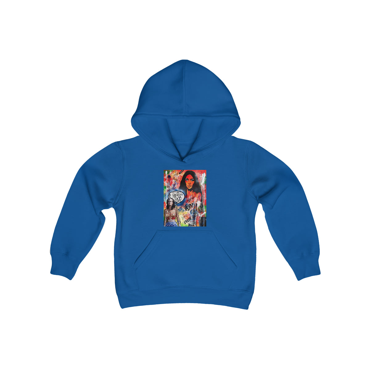 "Dare To Be Different-Inspired By Kim K" Youth Heavy Blend Hooded Sweatshirt