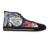 "Dare To Be Different" Women's High Top Sneakers