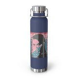 "Unbothered-Inspired By Grace Jones" Copper Vacuum Insulated Bottle, 22oz