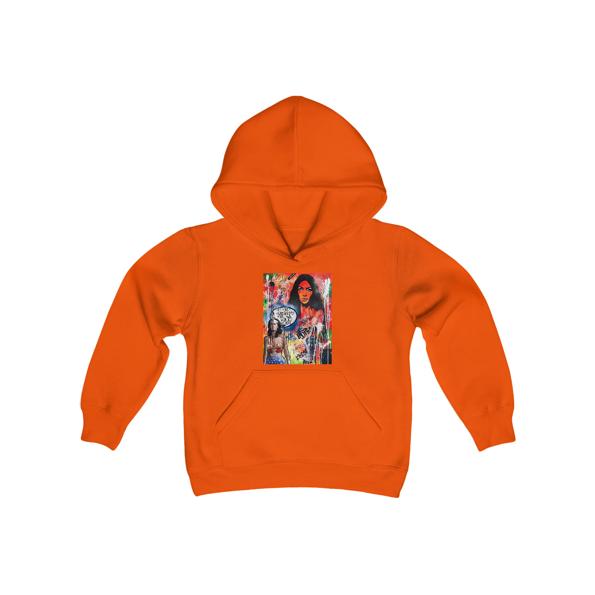 "Dare To Be Different-Inspired By Kim K" Youth Heavy Blend Hooded Sweatshirt