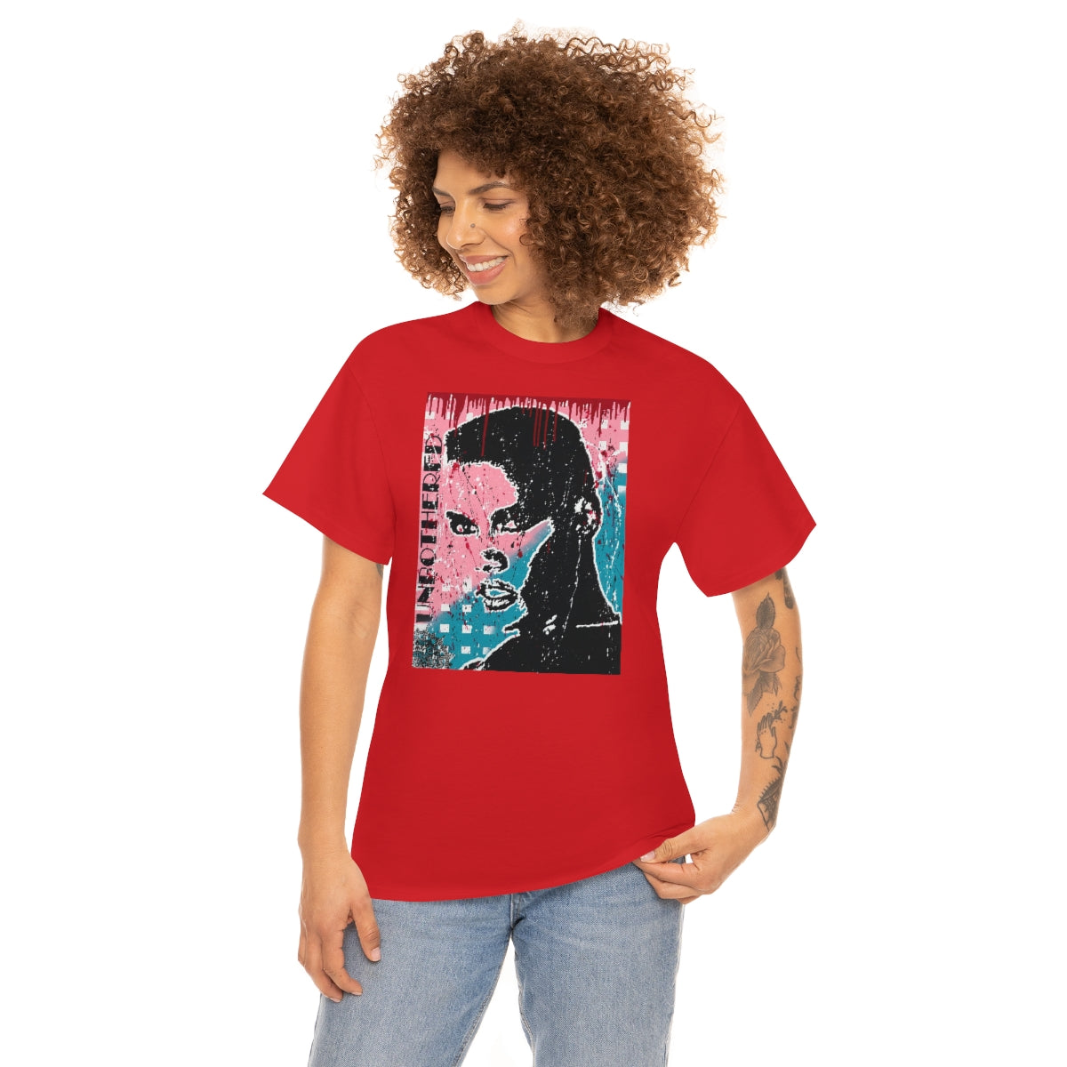 "Unbothered" Unisex Heavy Cotton Tee