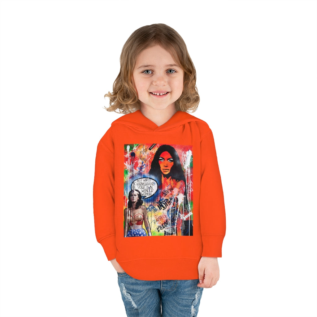 "Dare To Be Different" Toddler Pullover Fleece Hoodie