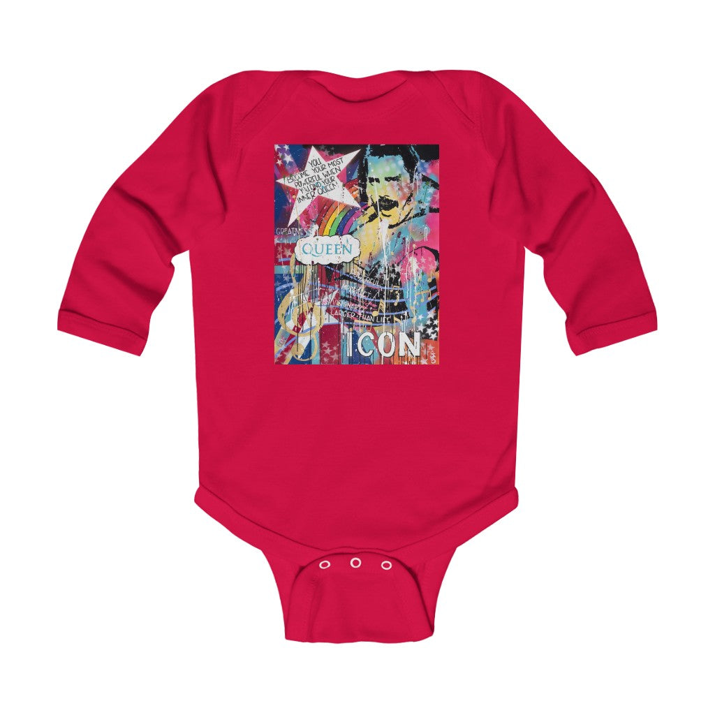 "Find Your Inner Queen" Infant Long Sleeve Bodysuit