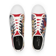 Load image into Gallery viewer, "Basquiat/Warhol Tribute" Men's Low Top Sneakers